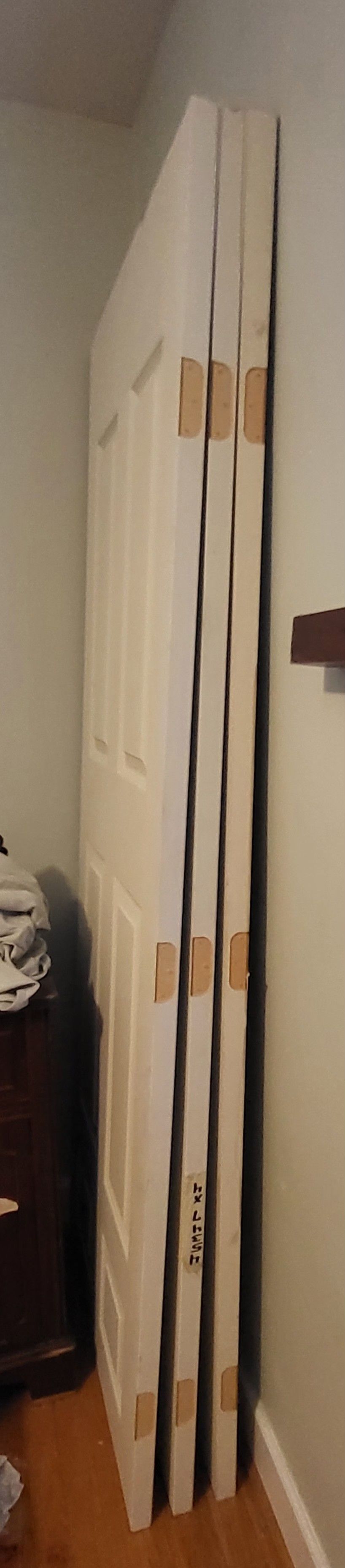 4 White Interior Doors