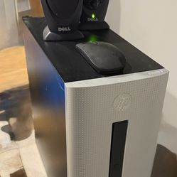 HP Pavillion Desktop Win10 12MB AMD R7 2TB with Keyboard, Mouse and Speakers