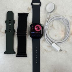 Apple Watch Series 10 42mm GPS+LTE Jet Black Aluminum Very Good Condition