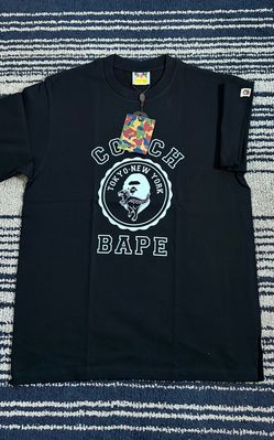 Bape X Coach black tee S,M,L,XL
