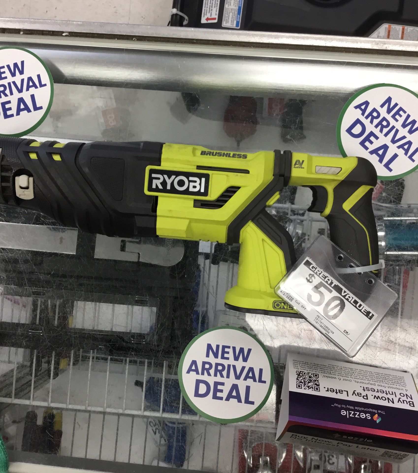 $50. Ryobi Cordless Cut Off