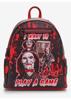 Loungefly Billy Jigsaw Mini Backpack