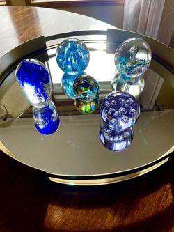Beautiful  Collection Of Paperweights