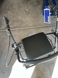 New Walker with seat
