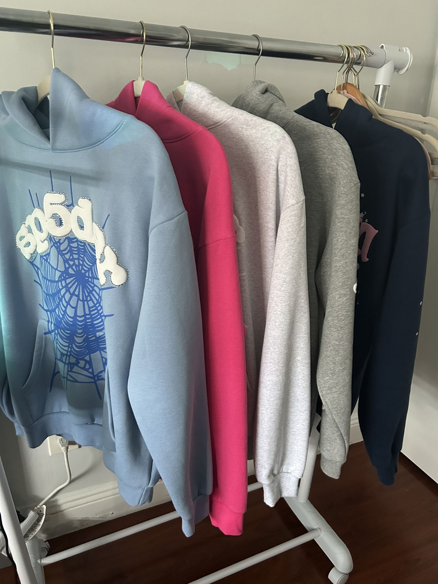 5pc Spider Hoodie Bundle