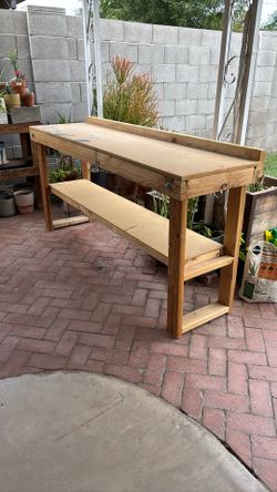 Wooden MDF Foldable Work Table