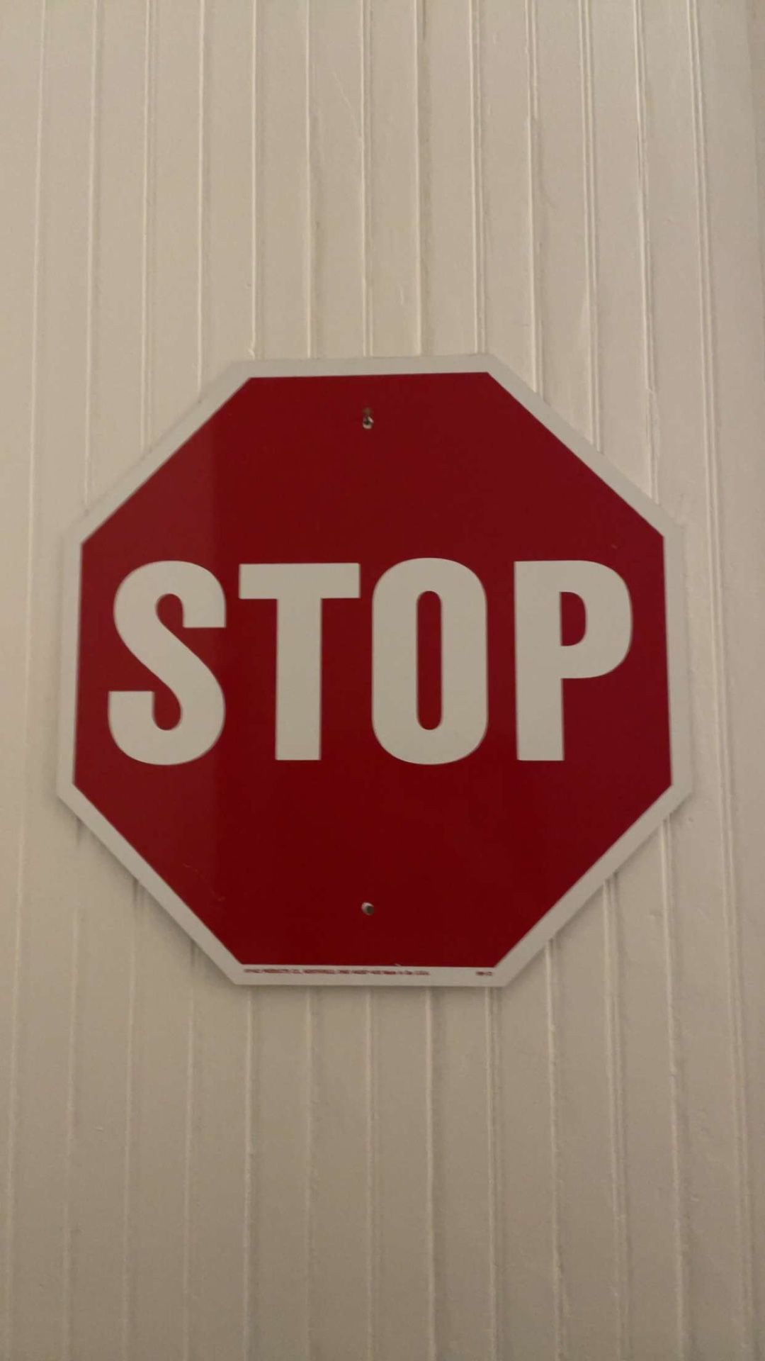 Stop Signs I Don’t Answer Questions