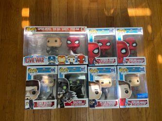 Spider-Man Funko pops