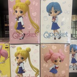 Sailor Moon Eternal Chibi Figures New Unopened $25 Each