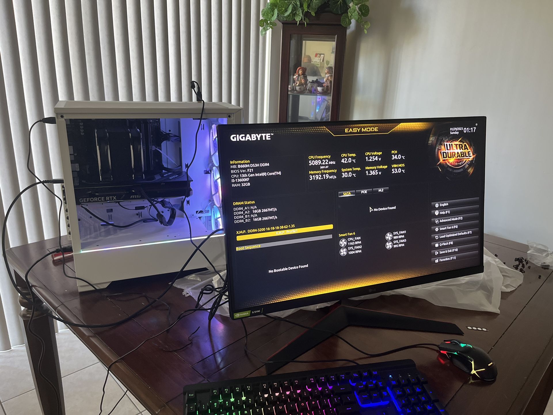 Gaming PC 4070ti, 2TB, 32gb Ram