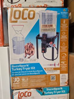 LOCO
30 qt. Sure Spark Turkey Fryer