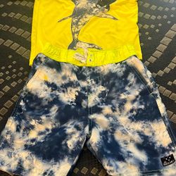 Swim Trunks And Shirt Size 6