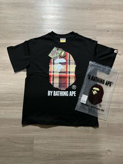 Burbbery Bape shirts small and medium