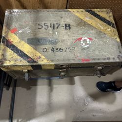 WWII Authentic Infantry Foot Locker