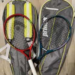 Tennis Racket & Prince Backpack (youth)