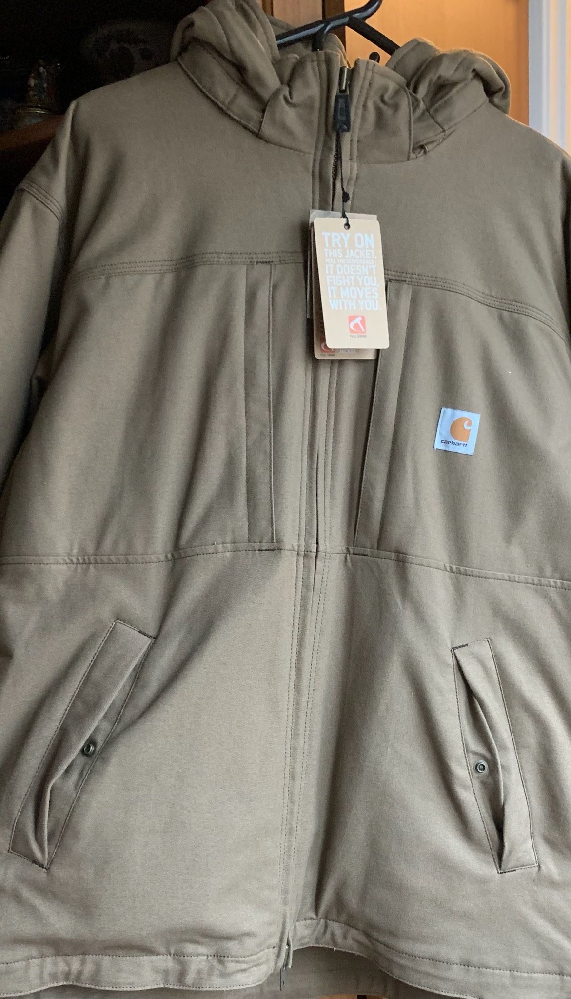 Carhartt Jacket Men’s Jacket Coat XL Brown