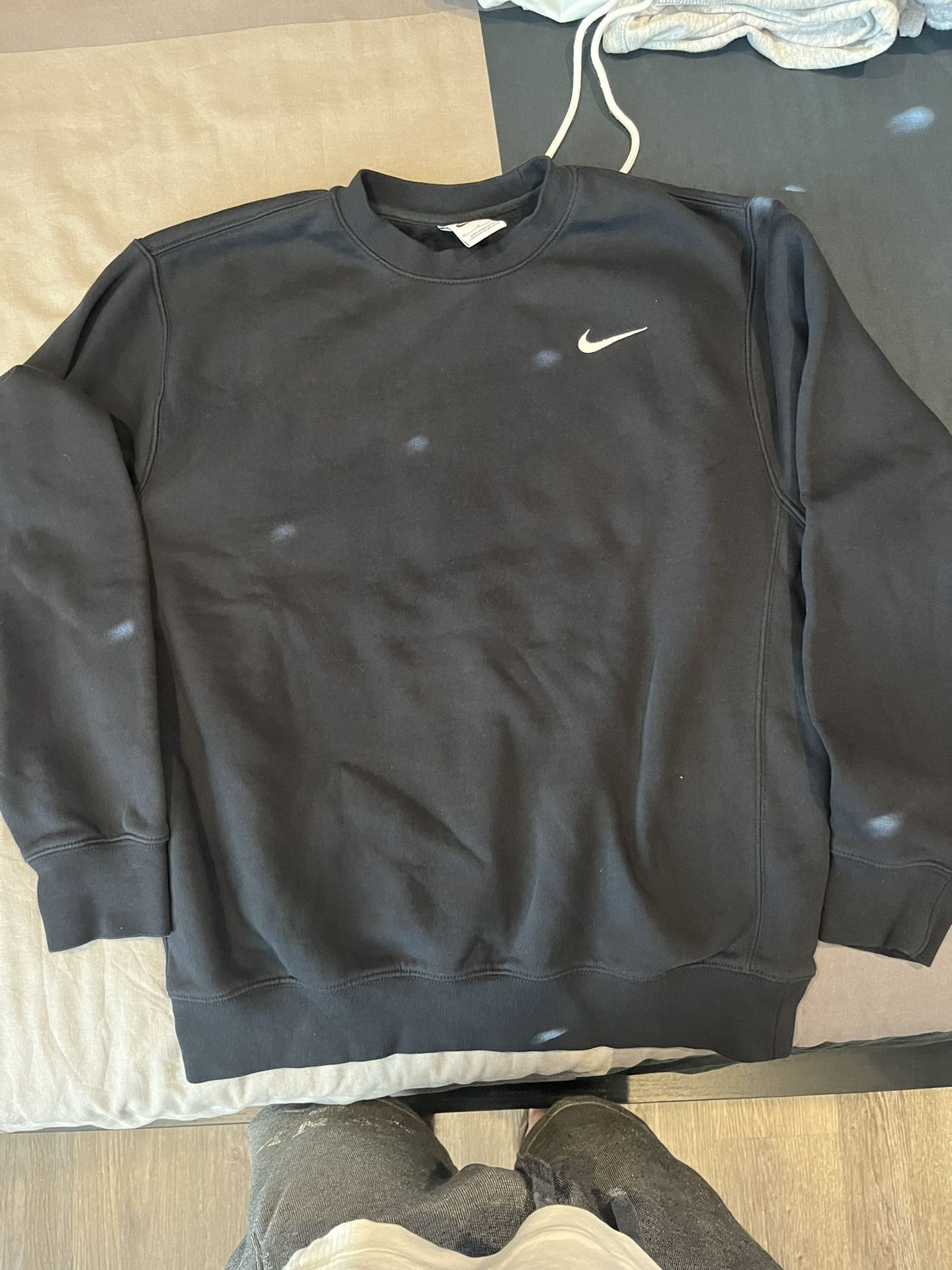 Nike Black Crewneck Sweater