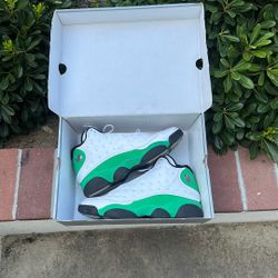 Jordan 13 Retro White Lucky Green Size 12 Men’s Shoes 