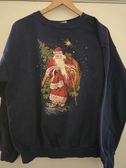 Vintage Santa sweat shirt