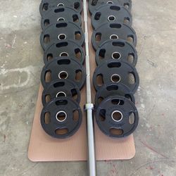Olympic Weights And Bar