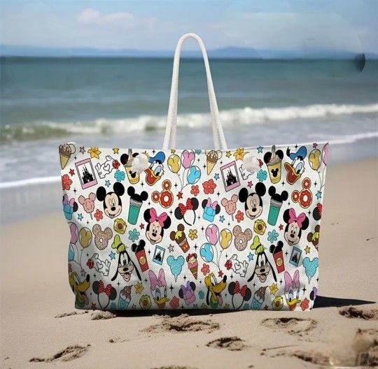 Mickey Mouse Canvas Tote Bag