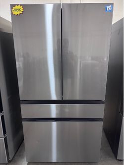 BRAND NEW Samsung Bespoke 29cu 4-Door French Door Fridge — HALF PRICE | Deliver, Install & No Tax!