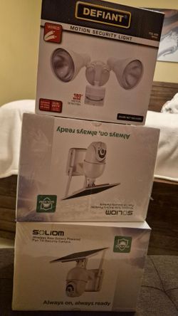 Security Camera 3-piece Bundle