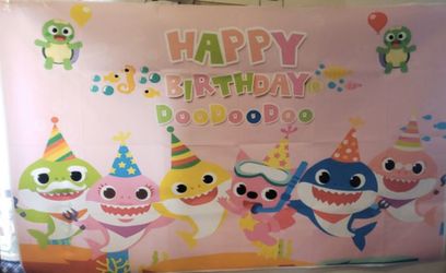 Baby shark banner