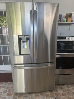 LG Refrigerator 36”W