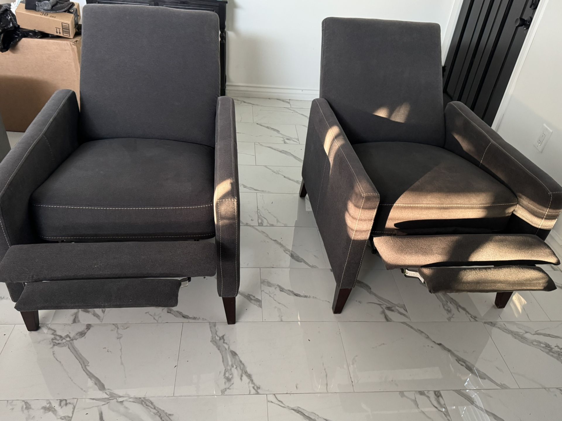 West Elm Recliner Chair