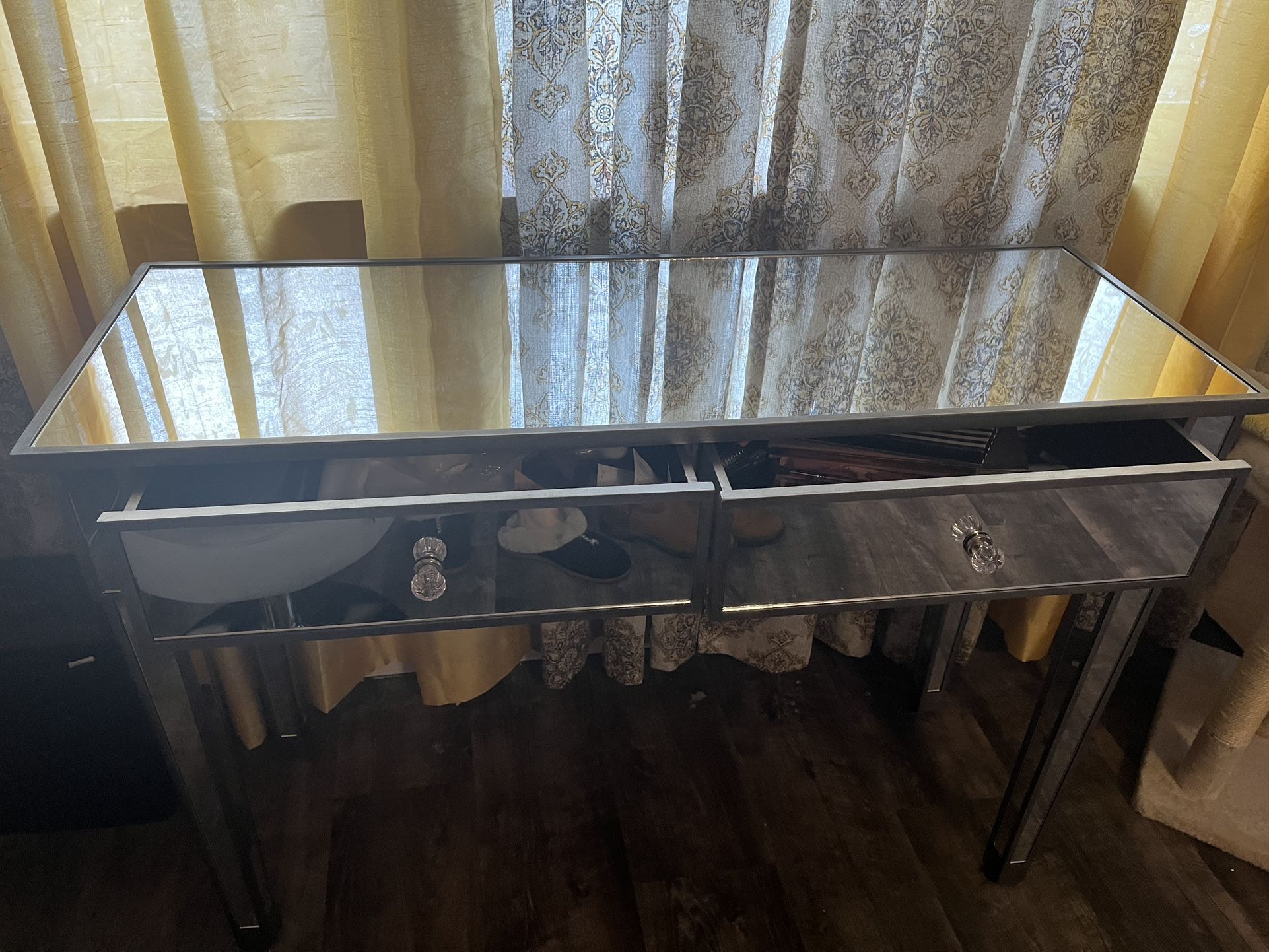 Vanity Table With Two Drawers