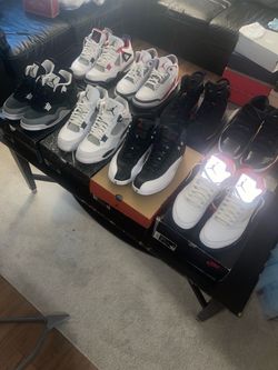 Air Jordan Sneaker Collection – Multiple Pairs