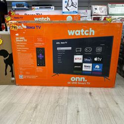 Onn Roku Tv 4K UHD Smart TV 50" Display 
