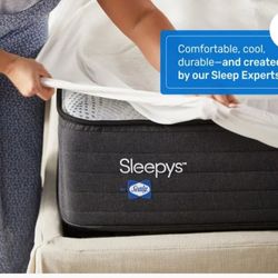 Queen size mattress: new firm to treat back pain with new free delivery. 