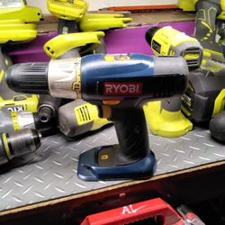 RYOBI 18V DRILL DRIVER  TOOL  ONLY 