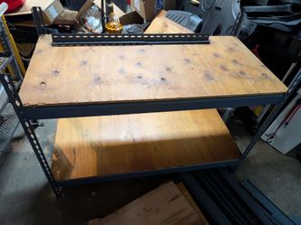 Garage shelves