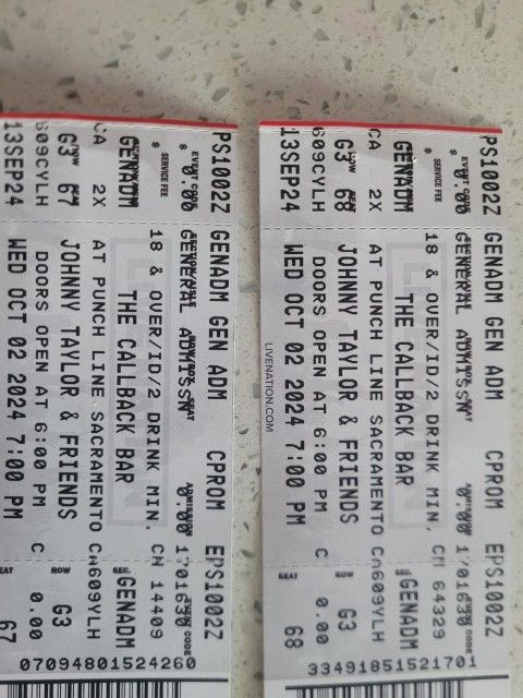 Comedy Show Tickets