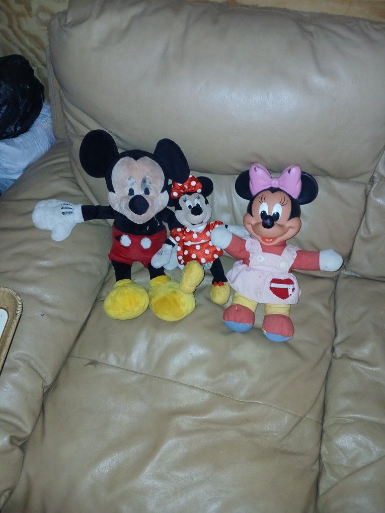 Mickey And Minnie Mouse