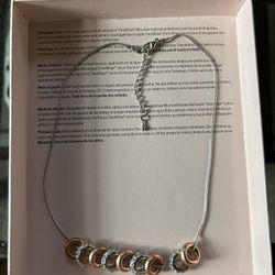 Woman Necklace With Charms 