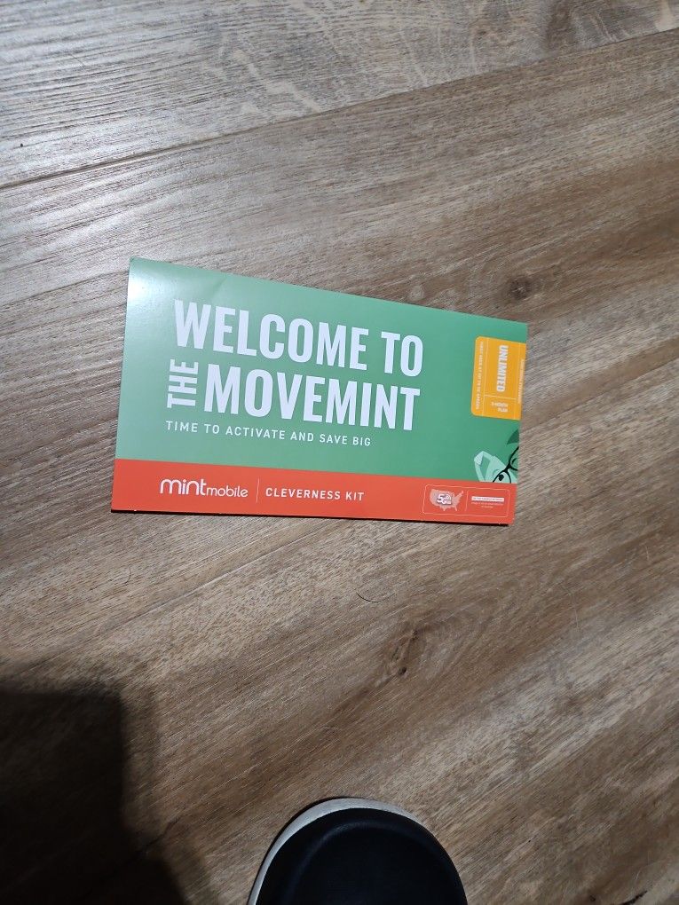 Mint Mobile Prepaid Sim Card