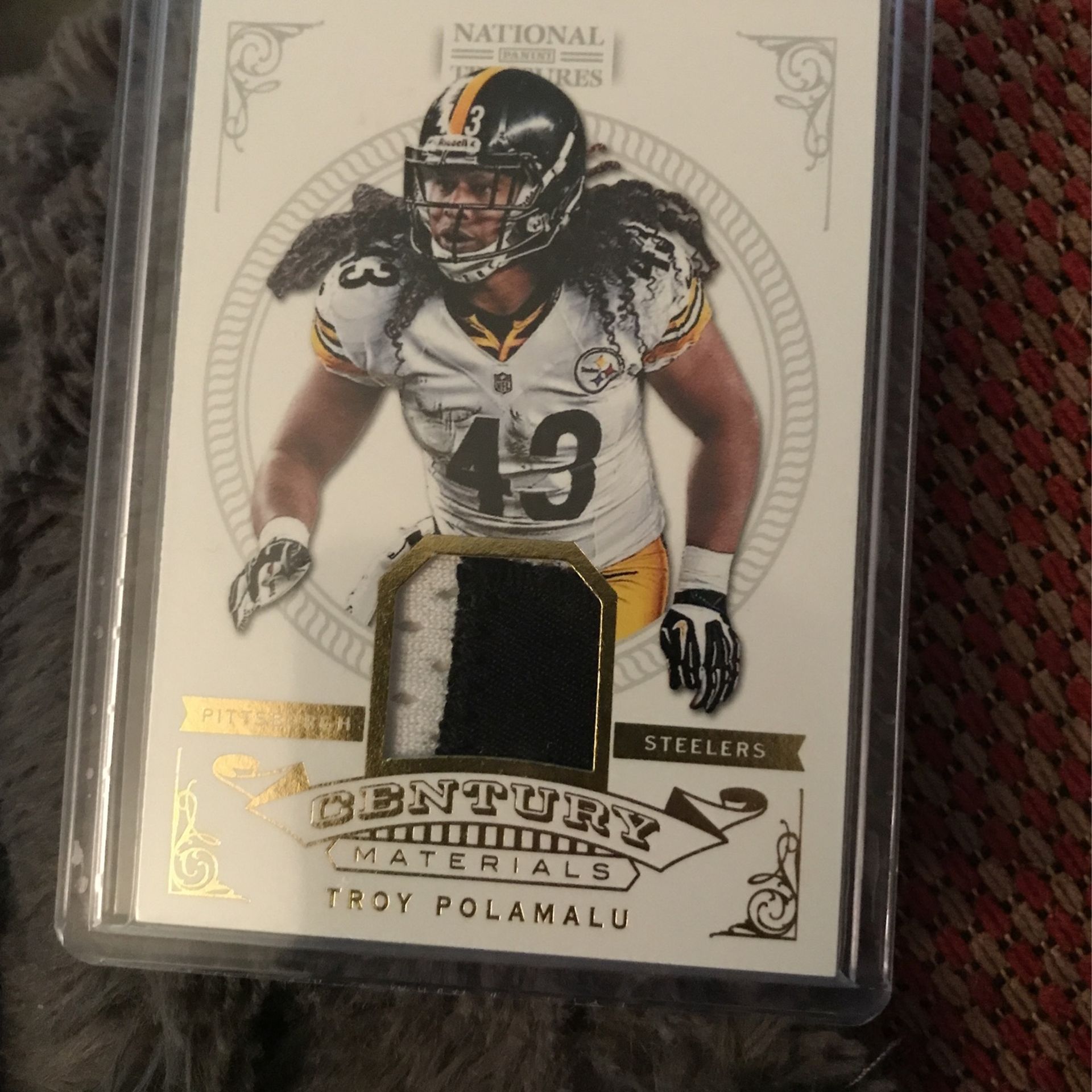 Troy Polamalu Jersey Card Numbered
