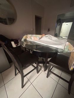 Glass table