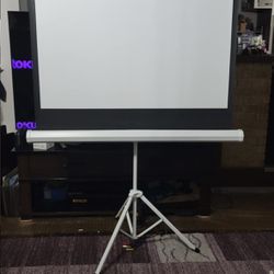 Portable Projector Screen with tripod, 50 inch