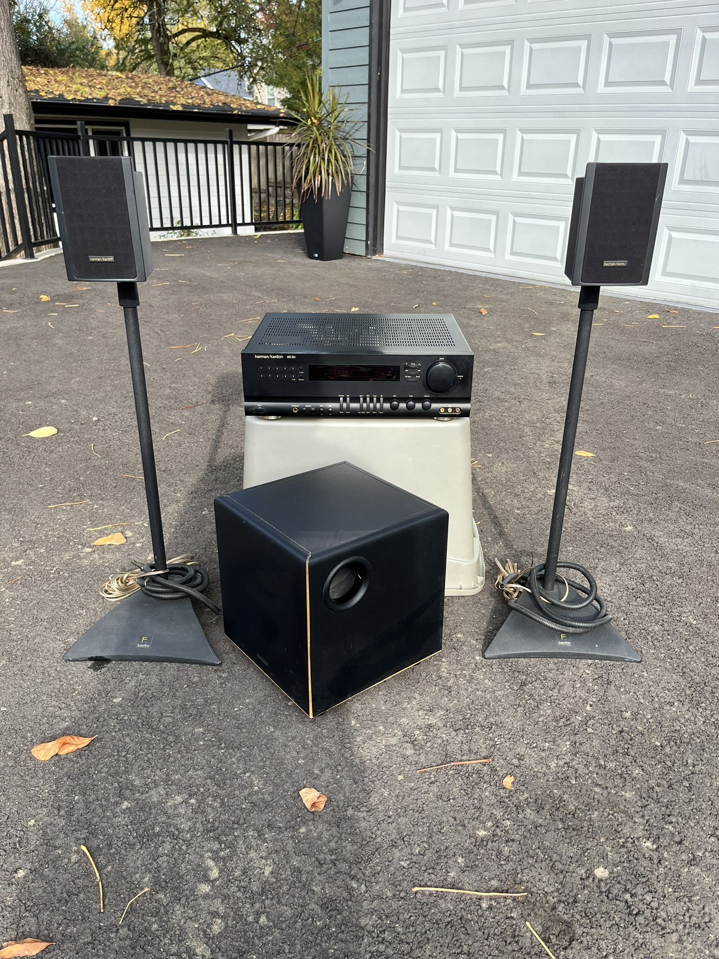 Harman/Kardon Stereo Receiver w/ Sub & speakers