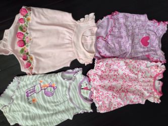 NB-3 month onesie dresses