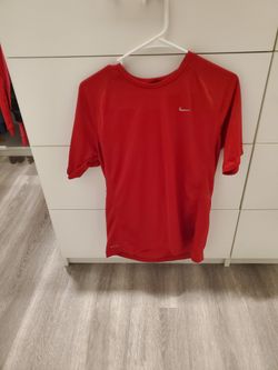 Red Nike Gym Top