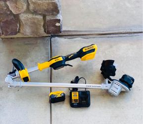 DEWALT 20V MAX Brushless Cordless String Trimmer + 4.0Ah Battery & Charger