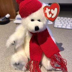 RARE MWMT- 1993 TY BEANIE BABY PEPPERMINT WITH TAG ERRORS AND PVC PELLETS