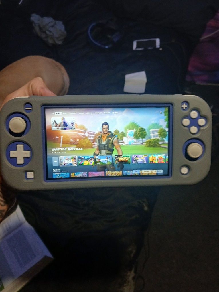 Nintendo Switch Lite With Hard Case