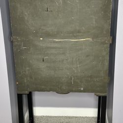 Military Tank Part Crate Made Into Storage Cabinet 